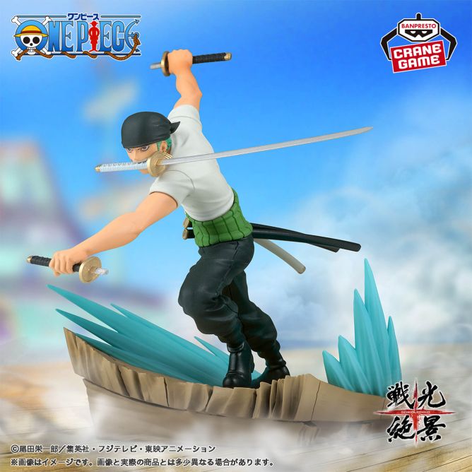 Roronoa Zoro e Dracule Mihawk - ONE PIECE Senkouzekkei
