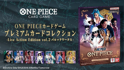 LIVE ACTION PREMIUM CARD COLLECTION VOL.2 - FOLDER Mugiwara/Baroque Works Spedizione Settembre