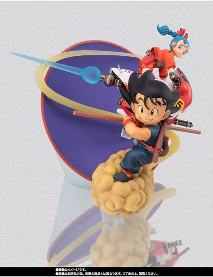Goku e Bulma Figuarts Zero Dragon Ball Bandai