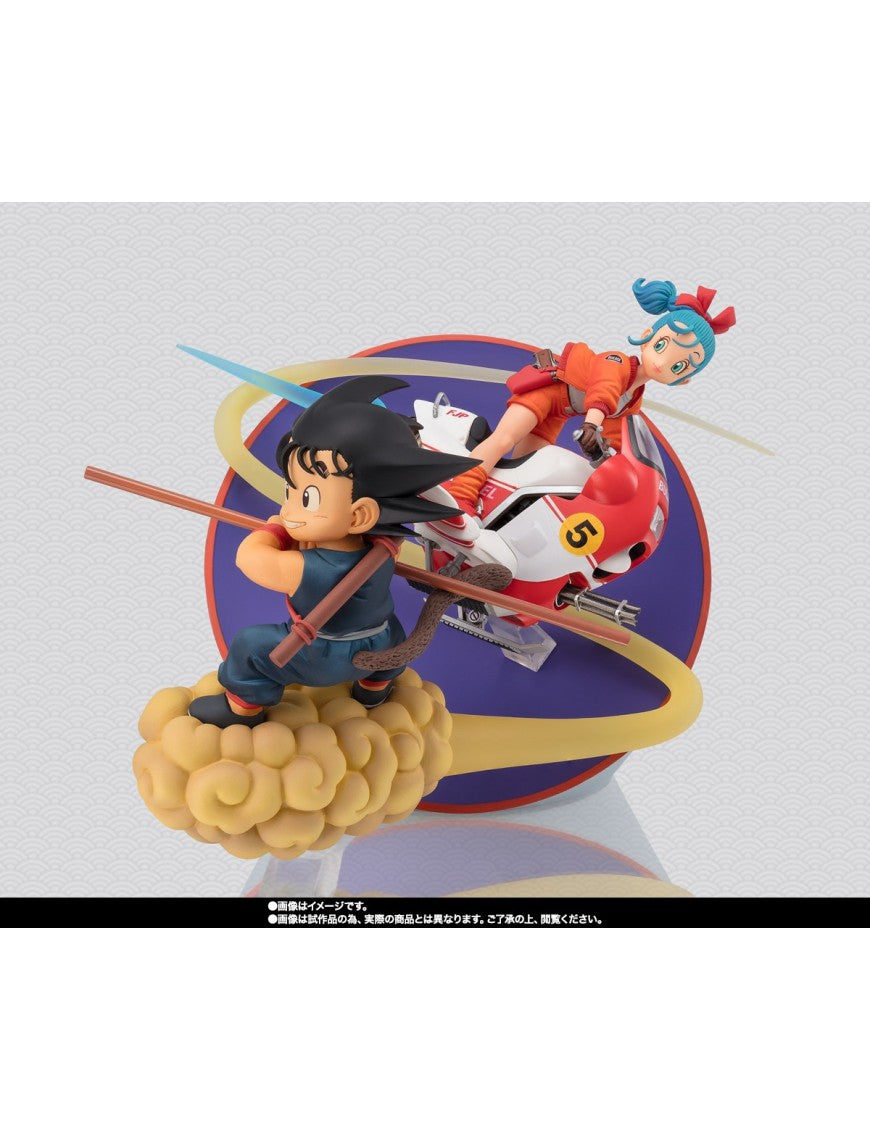 Goku e Bulma Figuarts Zero Dragon Ball Bandai