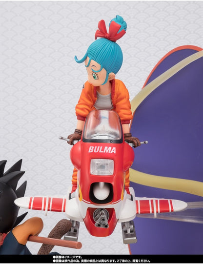 Goku e Bulma Figuarts Zero Dragon Ball Bandai