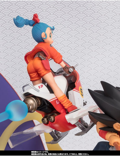 Goku e Bulma Figuarts Zero Dragon Ball Bandai