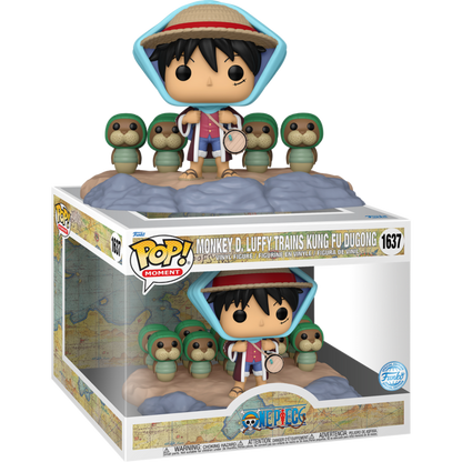 One Piece - Monkey D. Luffy Trains Kung Fu Dugong Moment FUNKO POP 1637 Special Edition