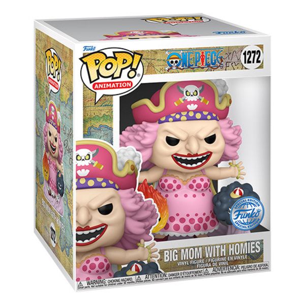 ONE PIECE - POP FUNKO SUPER VINYL FIGURE 1272 Big Mom with Homies 15CM (SPECIAL EDITION)