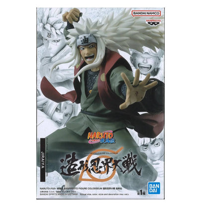 Jiraiya Colosseum Sculpted Ninja World War Naruto Shippuden Bandai