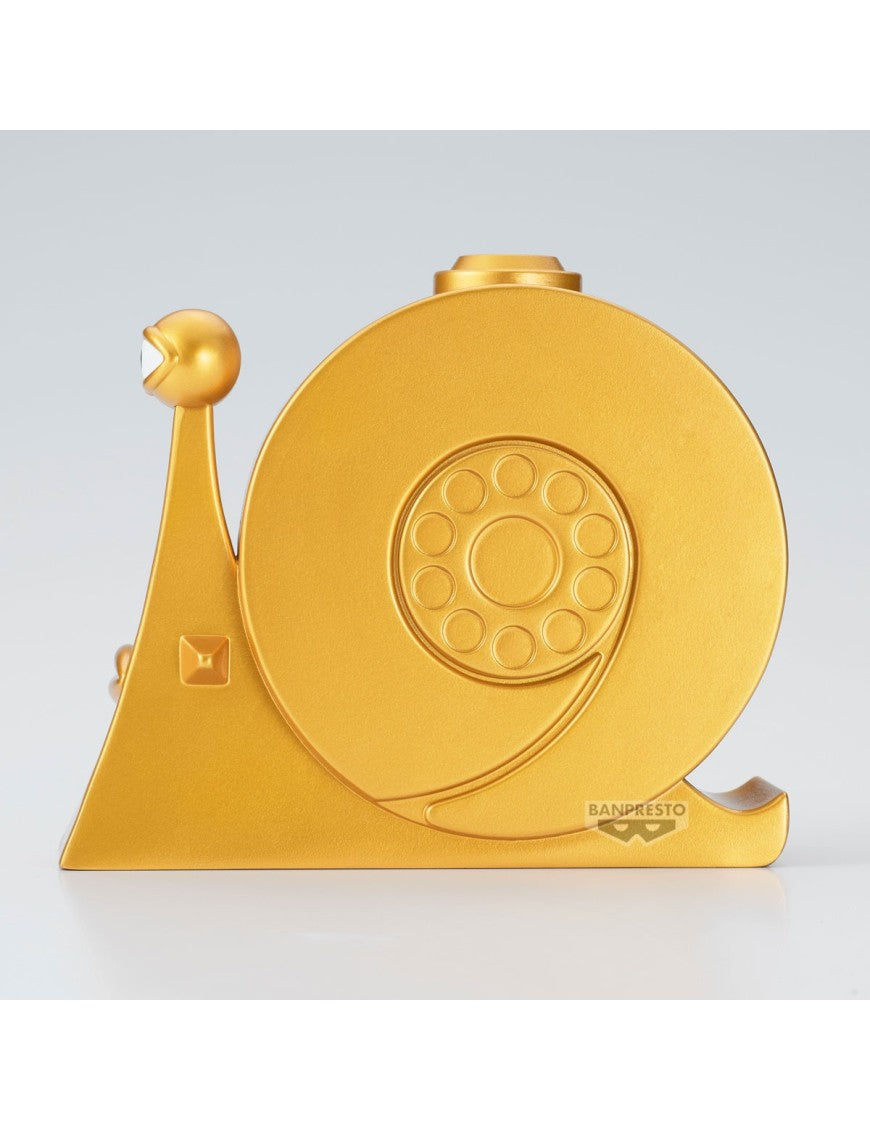 Lumacofono Golden Den Den Mushi Sofvimates One Piece Bandai