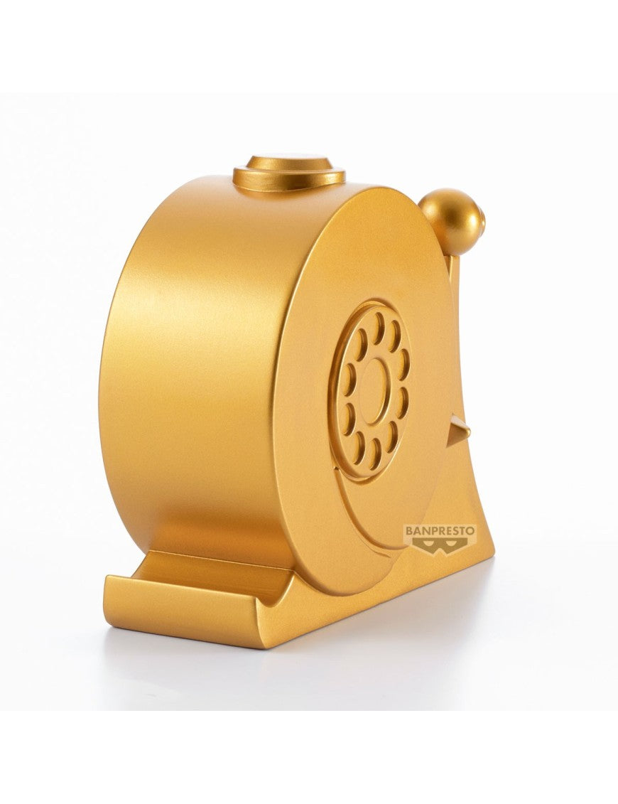 Lumacofono Golden Den Den Mushi Sofvimates One Piece Bandai