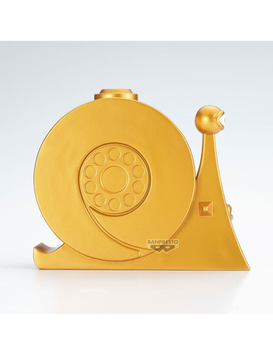 Lumacofono Golden Den Den Mushi Sofvimates One Piece Bandai