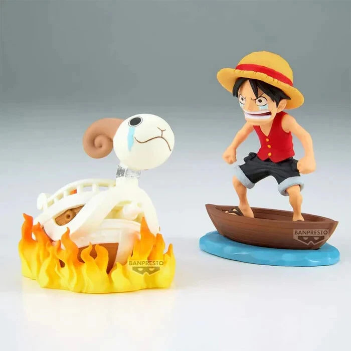 Monkey D. Luffy e Going Merry WCF Log Stories One Piece Bandai