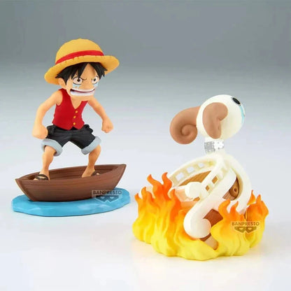 Monkey D. Luffy e Going Merry WCF Log Stories One Piece Bandai