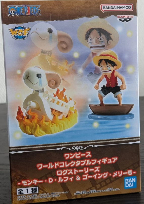 Monkey D. Luffy e Going Merry WCF Log Stories One Piece Bandai