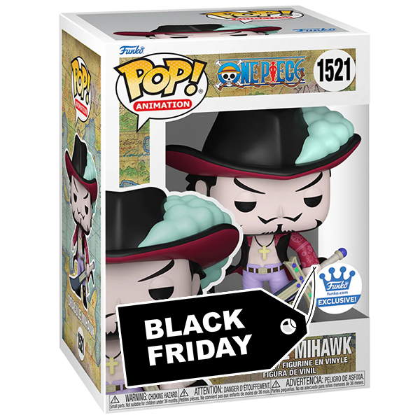 ONE PIECE Dracule Mihawk Funko EXCLUSIVE - POP FUNKO VINYL FIGURE Animation 1521