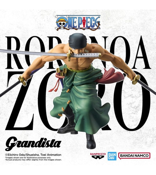 Roronoa Zoro Grandista II JAPAN VERSION ONEPIECE Bandai Banpresto