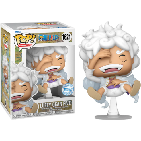 ONE PIECE - POP FUNKO VINYL FIGURE 1621 Luffy Gear Five Laughing 9 cm Special Edition