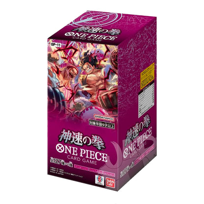 One Piece Card Game A Fist of Divine Speed OP-11 Japanese
