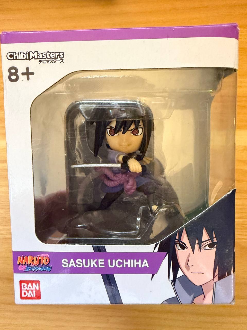 Naruto Shippuden – Sasuke Uchiha Chibi Masters Figure 8 cm – Bandai