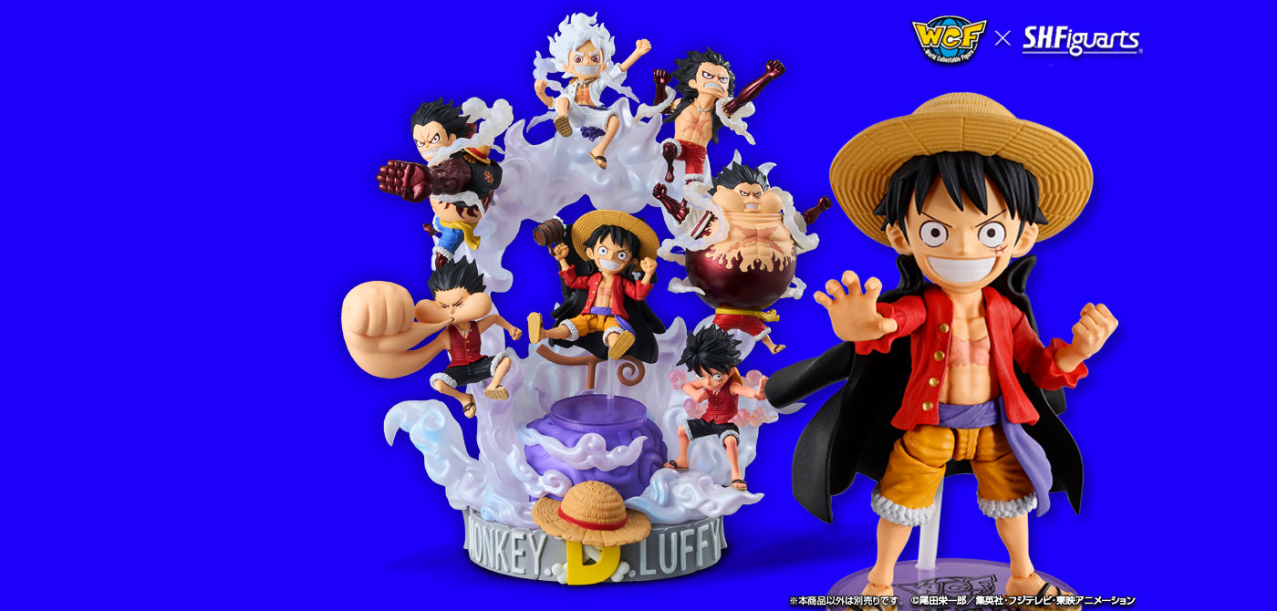 Monkey D. Luffy Special BUNDLE WCF PREMIUM x S.H.FIGUARTS One Piece Bandai