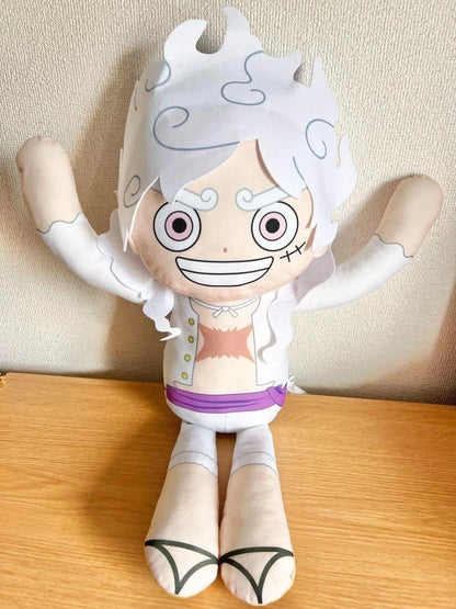 NIKA MAXI PELUCHE 55 CM di Luffy Gear 5 - EXCLUSIVE JAPAN BANPRESTO Plush