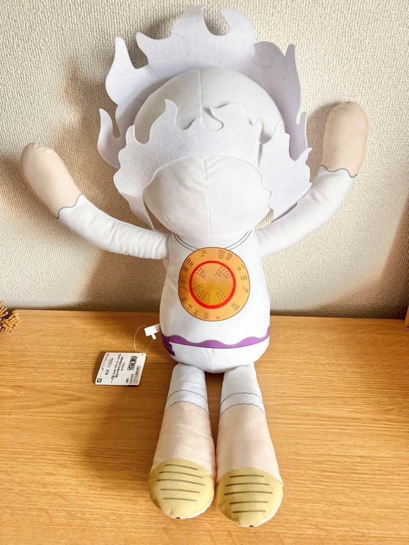 NIKA MAXI PELUCHE 55 CM di Luffy Gear 5 - EXCLUSIVE JAPAN BANPRESTO Plush
