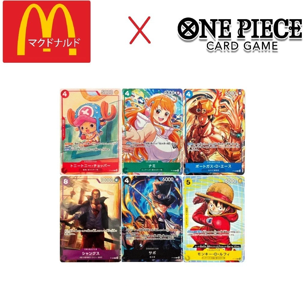 ONE PIECE Promo Pack Sealed McDonald's X ONE PIECE