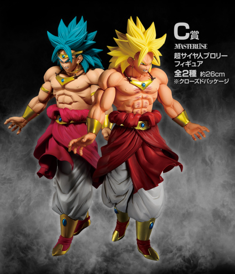 BANDAI Ichiban kuji Dragon Ball BACK TO THE FILM Figure SS Broly ONLY SSJ YELLOW