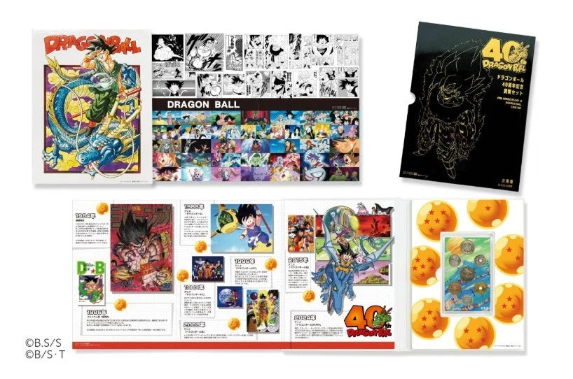 Dragon Ball 40th Anniversary Coin Set COMPLETO Limited Japan Tiratura 60.000