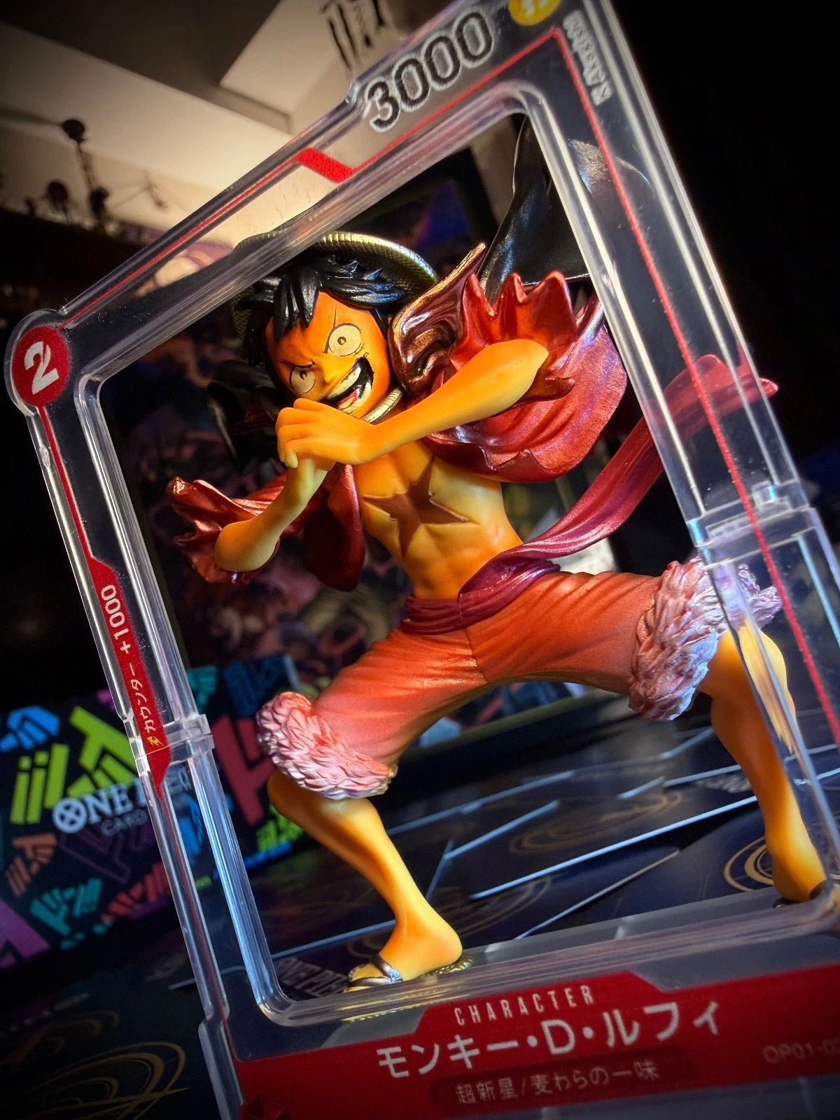 One Piece Card Game Figure  Capsule Gashapon Bandai Premium COLORAZIONE RANDOM