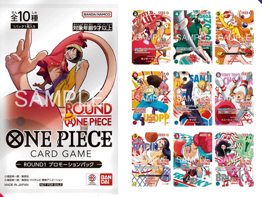 ONE PIECE Card Game x ROUND1 – Promo Pack JAP