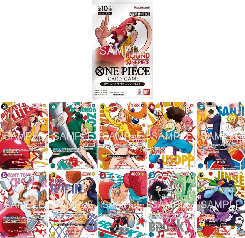 ONE PIECE Card Game x ROUND1 – Promo Pack JAP
