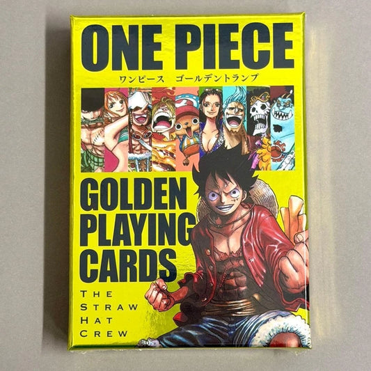 ONE PIECE Golden Playing Cards - LIMITED EDITION