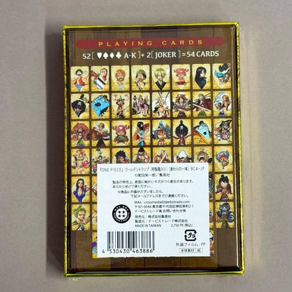 ONE PIECE Golden Playing Cards - LIMITED EDITION