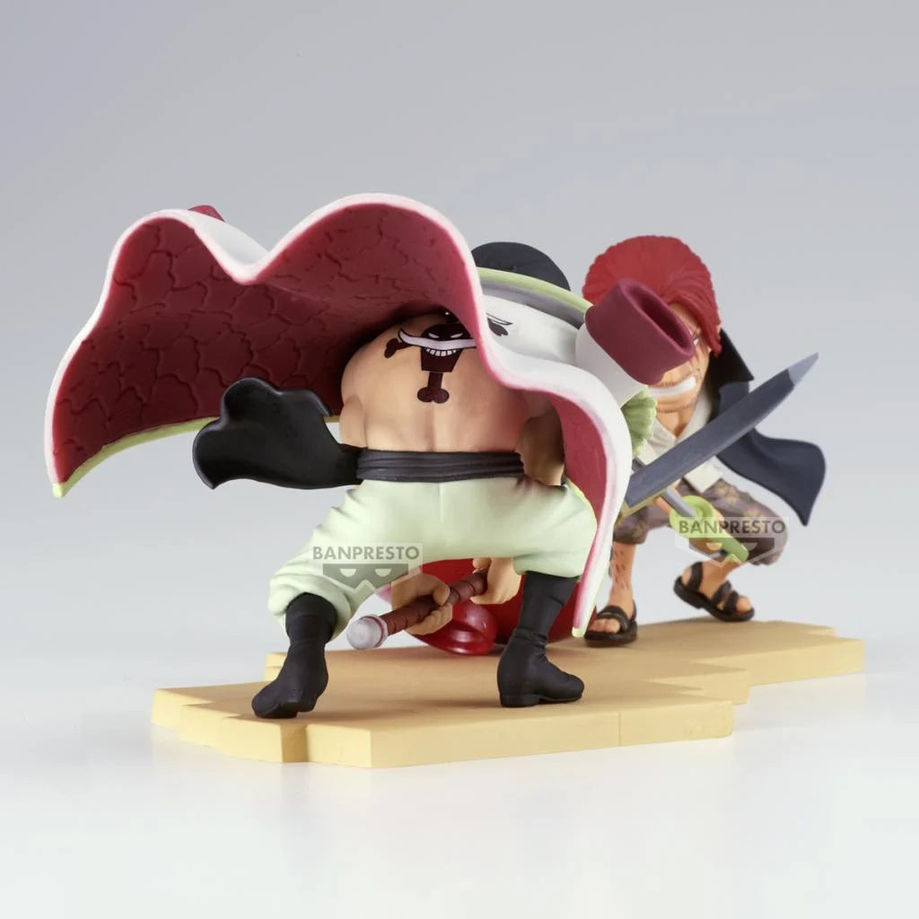 Edward Newgate VS Shanks WCF Log Stories One Piece Bandai
