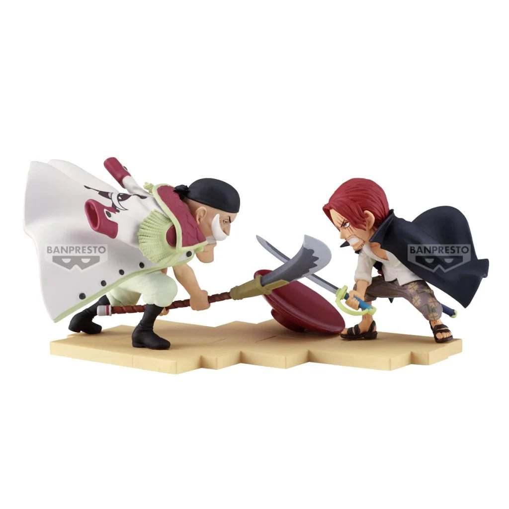 Edward Newgate VS Shanks WCF Log Stories One Piece Bandai