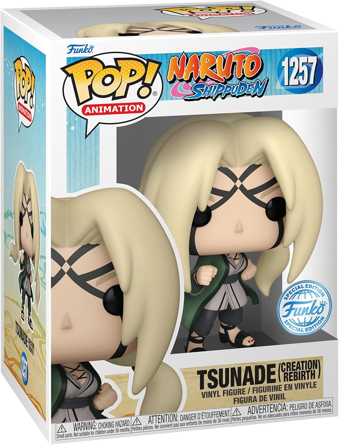 Tsunade Creation Rebirth 1257 Special Edition Funko Pop! Naruto Shippuden