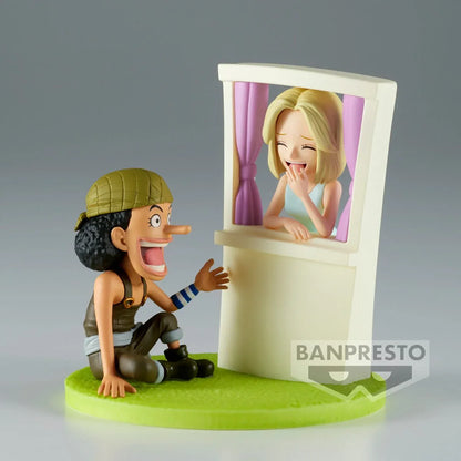 ONE PIECE WCF LOG STORIES - Set: Usopp e Kaya