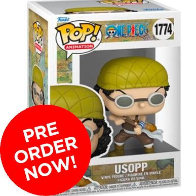 ONE PIECE - POP FUNKO VINYL FIGURE 1774 REGULAR USOPP 9CM