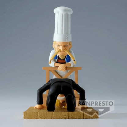 Sanji e Zeff WCF Log Stories One Piece Bandai